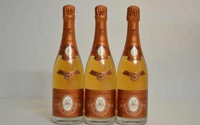 Cristal Louis Roederer Rosé 2002 Champagne 3 bt -...
