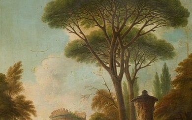 Paolo Anesi, attributed to, Southern Landscape wit…