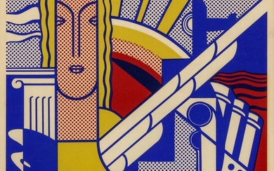 Roy Lichtenstein (American, 1923-1997) Modern Art