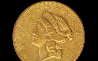 A United States 1850-O Liberty Head $20 Gold Coin