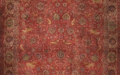 Large Romani Carpet (Safavid Design), Romania, circa...