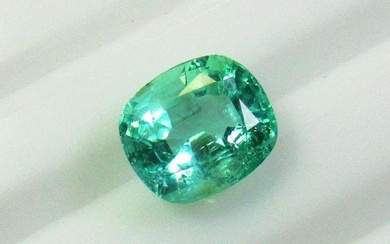 2.64 Ctw Natural Colombian Emerald Oval Cut