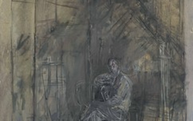 Alberto Giacometti (1901-1966), Homme assis
