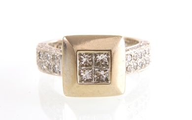 Brillant-Diamant Ring