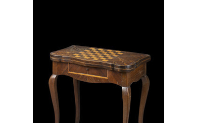 An inlaid work table. Piedmont, late 18th century (cm 74x74x39) (restorations)