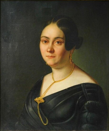 UNSIGNED (XIX/XX). Portrait of a lady./UNSIGNIERT