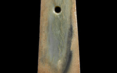 A jade axe blade