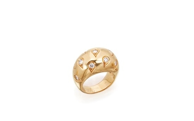 Gold and Diamond Ring, Cartier, France