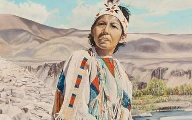 Ray Eyerly (American, 1894-1980) Yakima Indian Woman