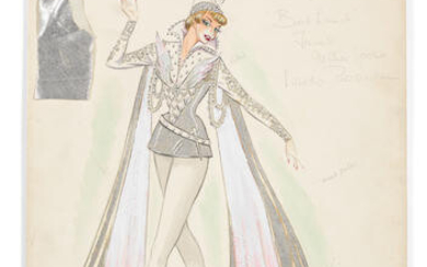 Robert St. John Roper (British, b.1913 - d.1977): A collection of theatre costume designs for Mother Goose