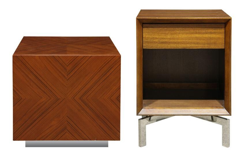 A group of Mid-Century Modern style cabinets