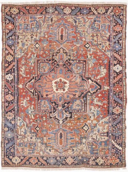 Hand knotted antique North West Persian, Karaja rug.