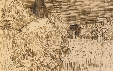 JARDIN PUBLIC À ARLES, Vincent van Gogh