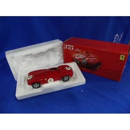 A BBR 1:18 scale die-cast model of the 1954 Ferrari 375+ LeM...