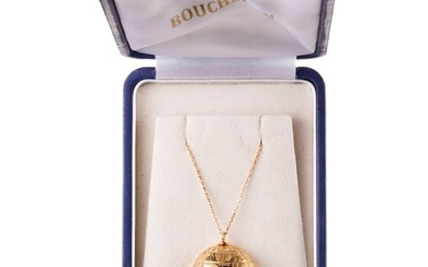A Boucheron gold pendant necklace "Concorde"