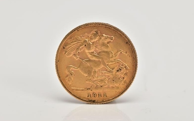 A HALF SOVEREIGN, depicting George V, dated 1911, 4...