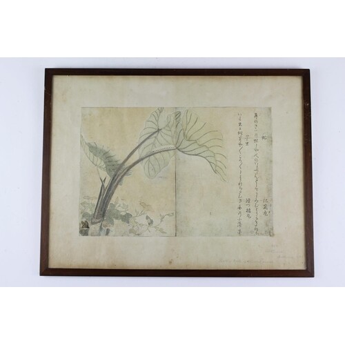 A Japanese wood block print by Kitagawa Utamaro of selected ...