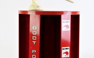 A Kiwi Boot Polish Shop Display (H 40cm)