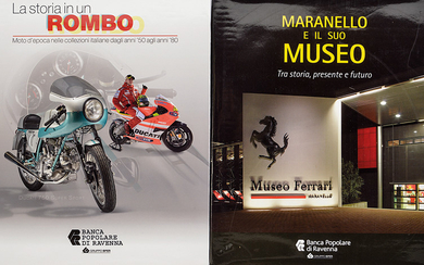 A LOT OF TWO VOLUMES ABOUT CLASSIC CARS AND MOTORBIKES
