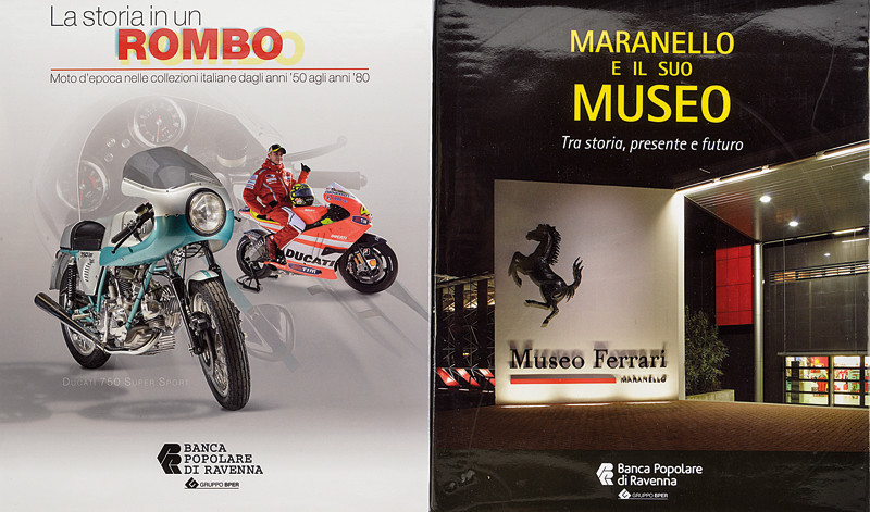 A LOT OF TWO VOLUMES ABOUT CLASSIC CARS AND MOTORBIKES