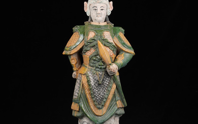 A TERRACOTTA FIGURE, Ming Dynasty (1368-1644), China.