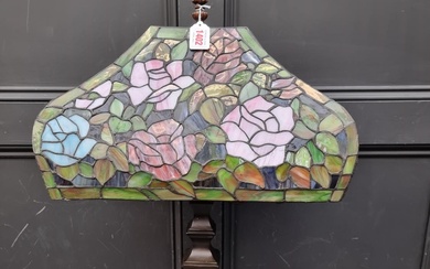 A Tiffany style table lamp, 70cm high.