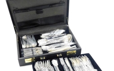 A canteen of cutlery for twelve place settings, of...
