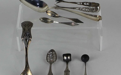 A collection of Dutch silver spoons