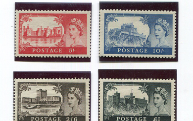 A collection of Great Britain stamps, Edward VII to Elizabeth II on stock cards, including George VI