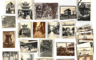A collection of early 20th century photographs of Shanghai, China.