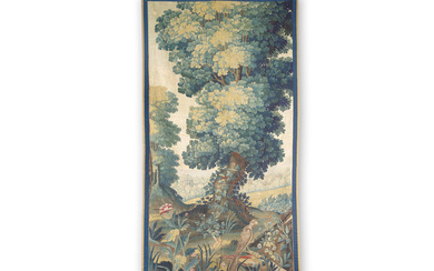 A fine verdure tapestry panel Mid-17th century, French
