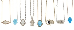 A group of hamsa motif jewellery, comprising:...