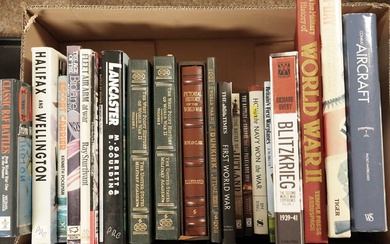 A selection of books relating to war planes