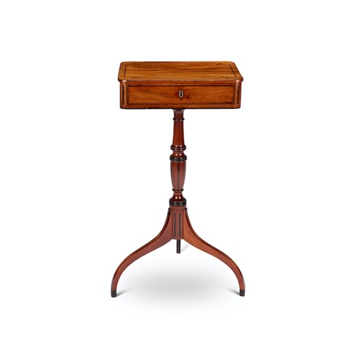 A small Regency mahogany occasional table Inlaid with ...