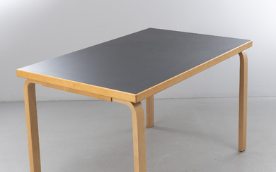 ALVAR AALTO. Table / desk, model 81B, birch, Artek.