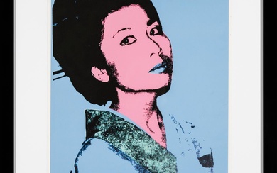 ANDY WARHOL (1928 - 1987) Kimiko Powers, 1972 Digital print...