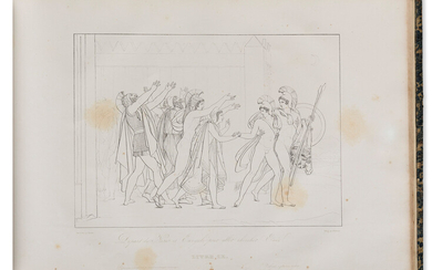 ANNE-LOUIS GIRODET DE ROUSSY-TRIOSON (1767-1824) Énéïde-- Suite de Compositions; [bound with] Compositions tirées...