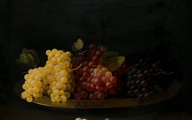 ANONYMOUS "Still life of grapes"