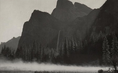 ANSEL ADAMS - Morning Mist, Yosemite Valley
