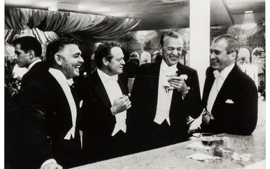 ATTRIBUTED TO SLIM AARONS (1916-2006) The Kings of Hollywood, 1957