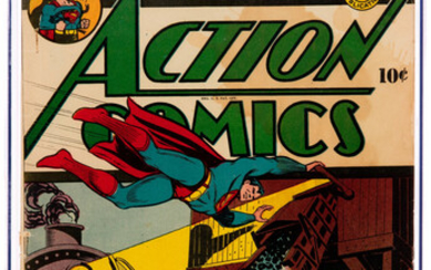 Action Comics #67 (DC, 1943) CGC GD/VG 3.0 Off-white...