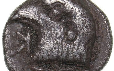 Aeolis - Kyme AR Hemiobol - (450-400 BC)