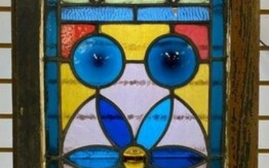 Aethestic Movement Stained Glass Window