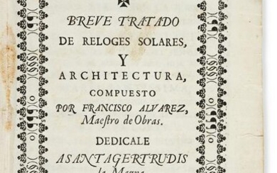 Alvarez, Francisco (fl. circa 1727) Breve Tratado de