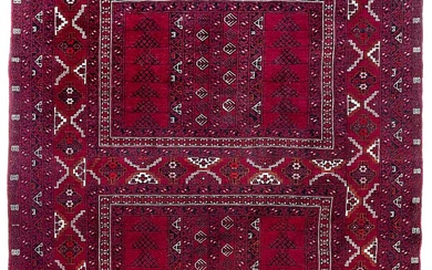 An Afghan Ensi rug, circa 1950s.