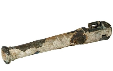 An Italian breech-loading naval gun, bronze, 16th
