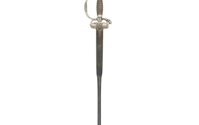 An Unusual Silver-Hilted Small-Sword Second Quarter Of The 18th Century,...