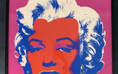 Andy Warhol, "Marilyn (Purple-Red)"