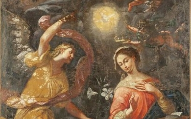 "Annunciazione della Vergine" olio