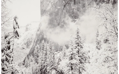 Ansel Adams (1902-1984), El Capitan, Winter, Yosemite National Park, California (1948)
